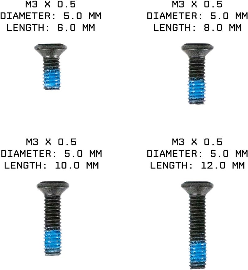 Monstrum M3 Red Dot Screw Kit | Compatible with RMSc/Holosun 407k/507k/SCS/EPS Carry Red Dots and Optics Ready Sig Sauer P365 - Image 3